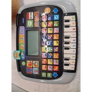 VTech Little Smart Tablet Mimics tablet 10 Note Piano Letters Phonics Music T103